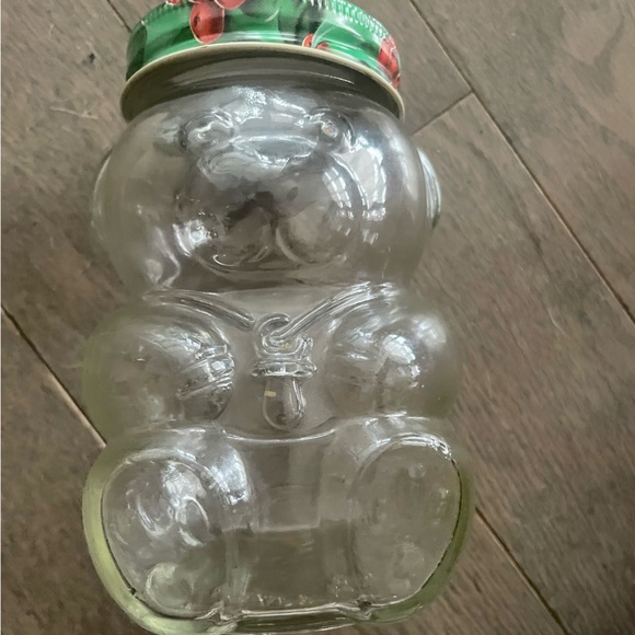 Vintage Kraft Baby Bear Glass Jam Jar 1988 - Picture 2 of 6